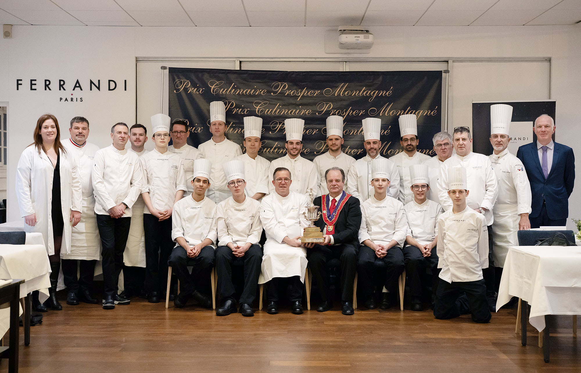 Photo groupe prix culinaire Prosper Monatgne 2026